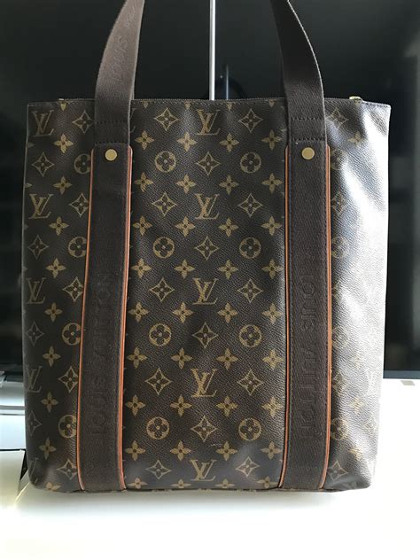 louis vuitton canvas tote.